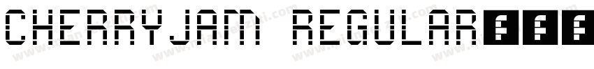CHERRYJAM REGULAR字体转换